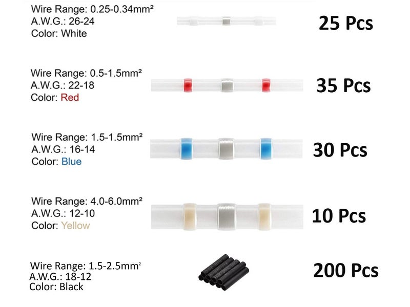 New Heat Shrink Terminals Wire Connectors Carousel 2