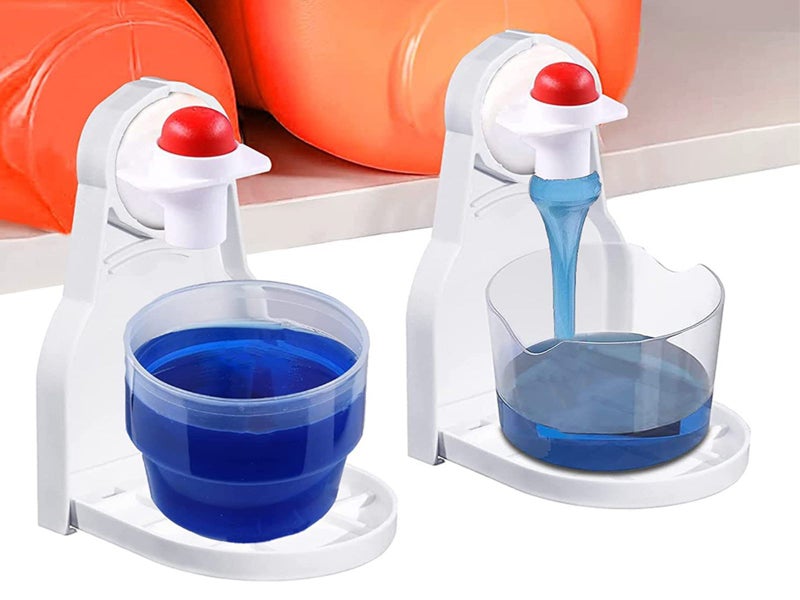4X Laundry Detergent Cup Holder Detergent Drip Catcher Carousel 1