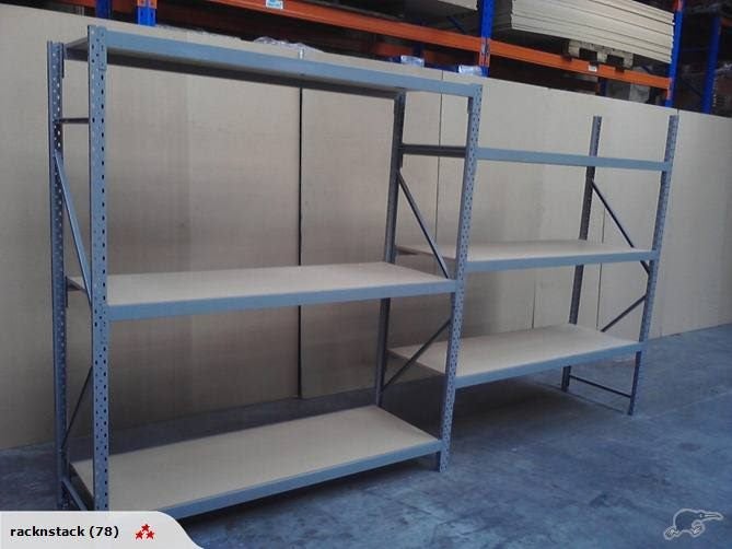 Longspan Heavy Duty Shelving Unit - 5m Long Carousel 1