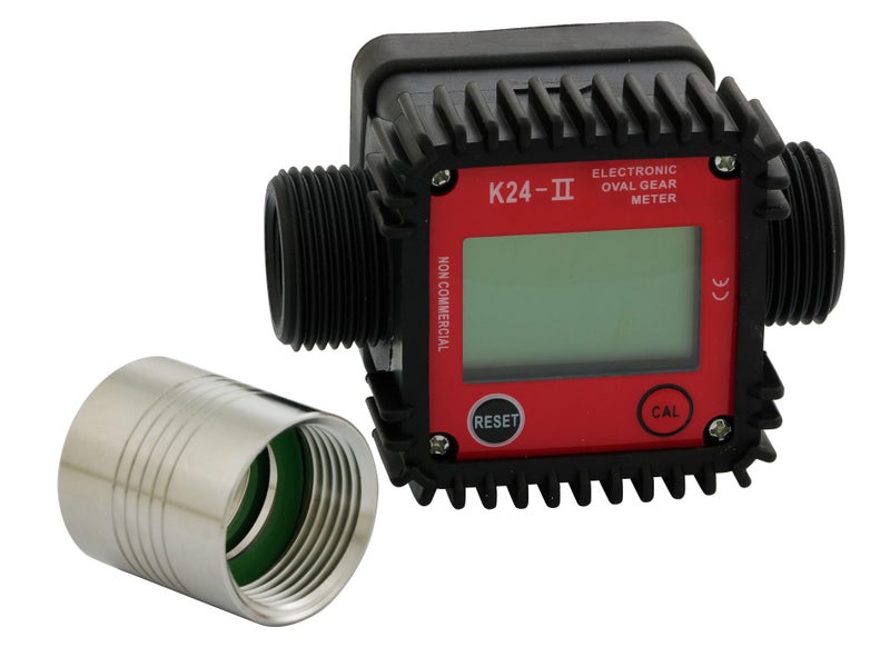 Digital Flow Meter - Low Viscosity Turbine for Diesel | Fuel | Water Carousel 1