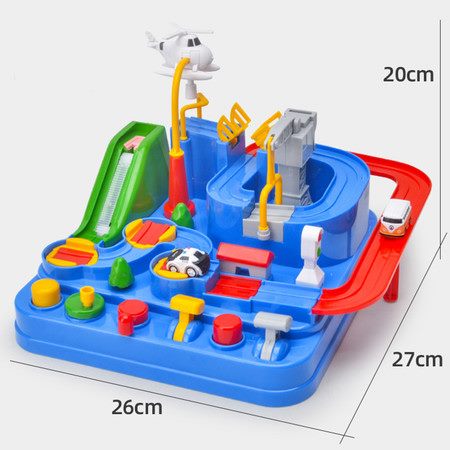 Kids Race Tracks Adventure Toys for 3+Year Old Kids Carousel 8