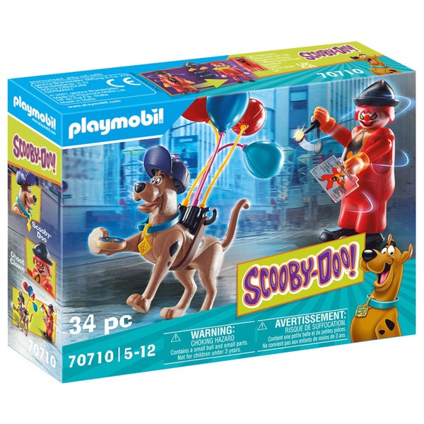 Playmobil SCOOBY-DOO! Adventure with Ghost Clown Carousel 1