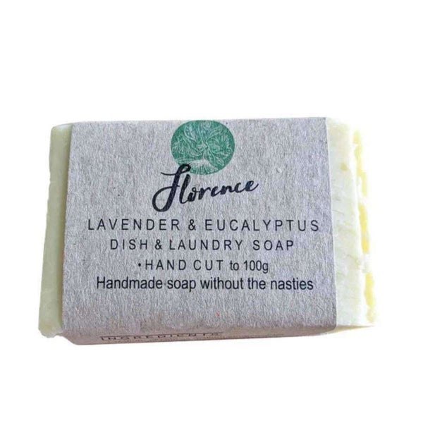 Florence Laundry Soap 100g Lavender & Eucalyptus Carousel 1