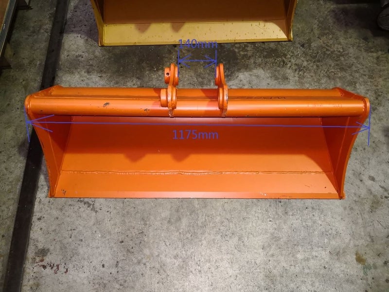 on sale - 1200mm wide Weed Bucket for Hitachi EX30 Carousel 1
