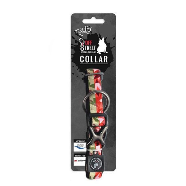 Eco Bionic Finish Dog Collar Breathable Neoprene Camouflage Carousel 2