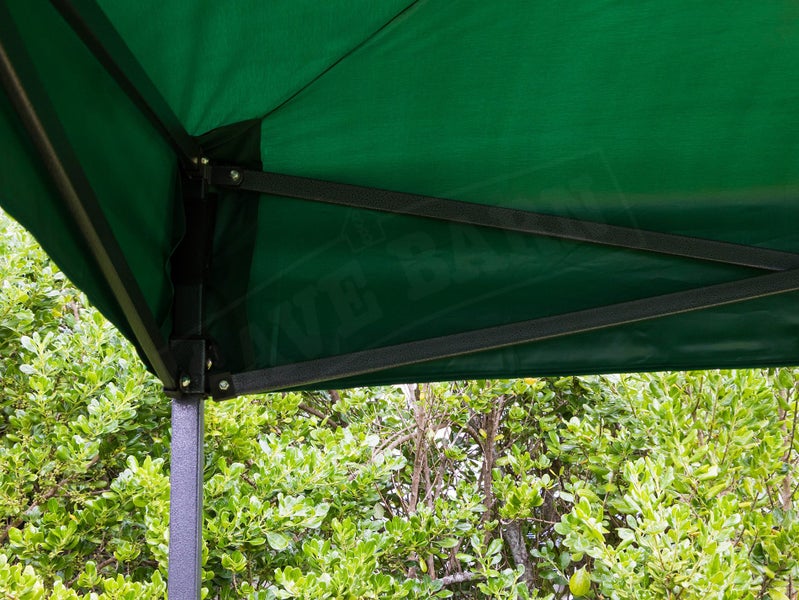 3x3m Gazebo Lawn Marquee | Pop Up Tent | GREEN Roof Awning | Outdoor Shade Carousel 2