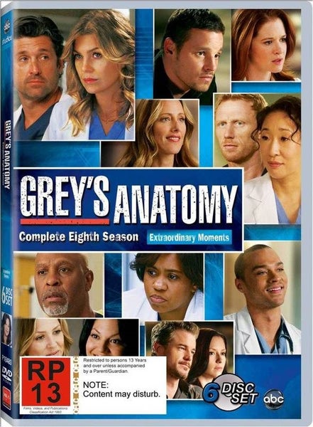 GREY'S ANATOMY - COMPLETE EIGHTH SEASON (6DVD) Carousel 1