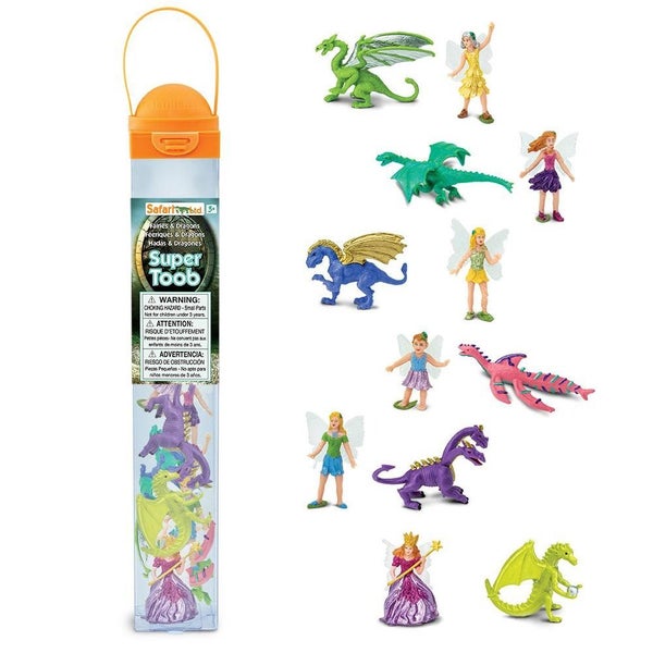 Safari Ltd Fairies & Dragons Super Toob Carousel 1