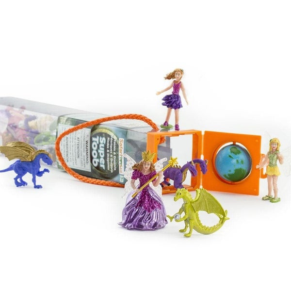 Safari Ltd Fairies & Dragons Super Toob Carousel 4