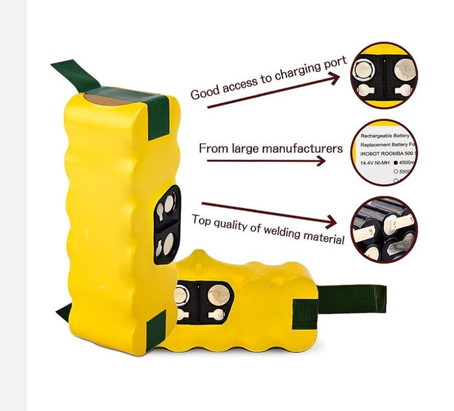 New IRobot Roomba Replacement Battery, 6000mAh Sale Sale Carousel 7