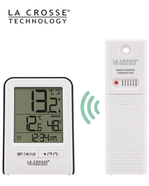 308-1409WT La Crosse Indoor Outdoor Thermometer Carousel 1
