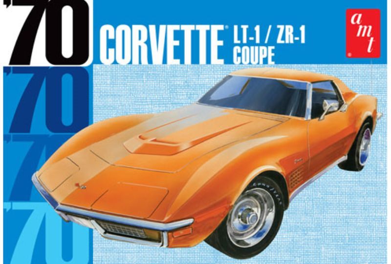 Plastic Kitset - 1/25 '70 Chevy Corvette Coupe Carousel 1