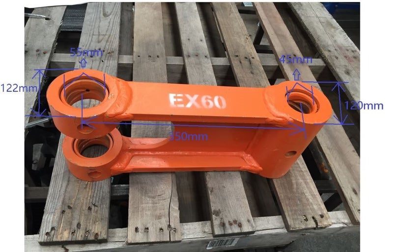 Digger Bucket H-Link for Hitachi EX60 EX55 part no: 8050336 Carousel 1