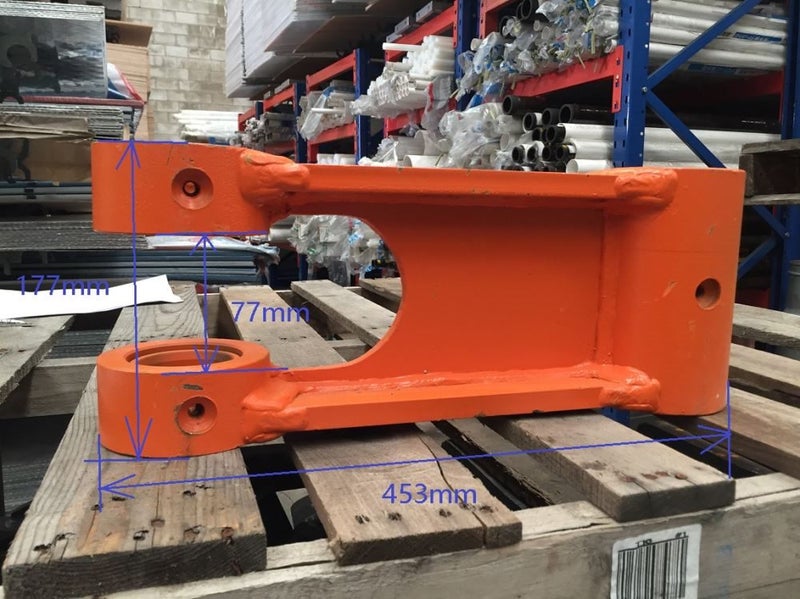 Digger Bucket H-Link for Hitachi EX60 EX55 part no: 8050336 Carousel 3