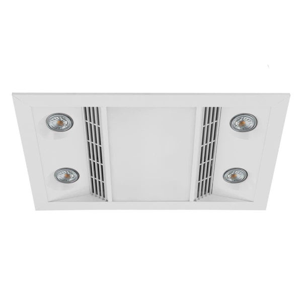 Eglo Inferno Premium Bathroom 3 in 1 Heater Exhaust Fan Light Carousel 1