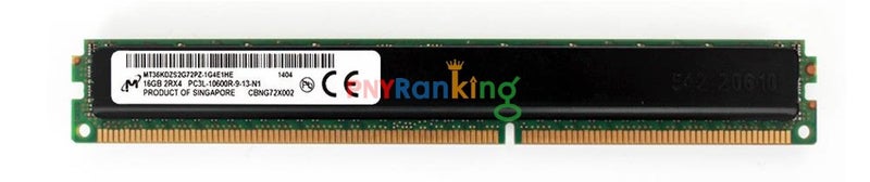 MICRON 16GB PC3L-10600R REG ECC 2RX4 VLP MEM MT36KDZS2G72PZ SERVER RAM Carousel 1