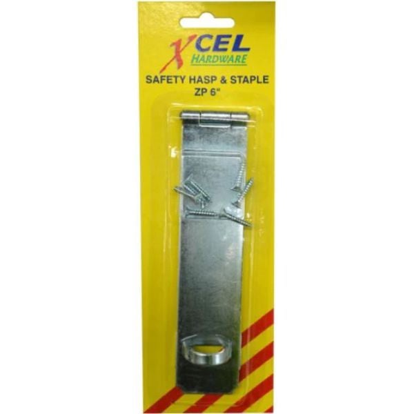 Hasp & Staple 150mm Carded Xcel Carousel 1