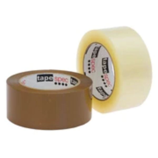 Parcel Tape - Brown 48mm x 50m Carousel 1