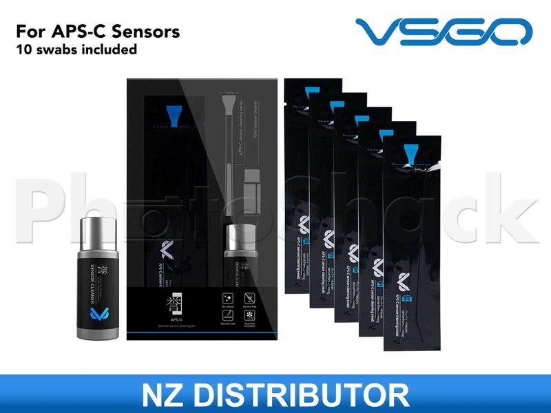 VSGO APS-CS Sensor Cleaning Kit. Swabs + Solution Carousel 1