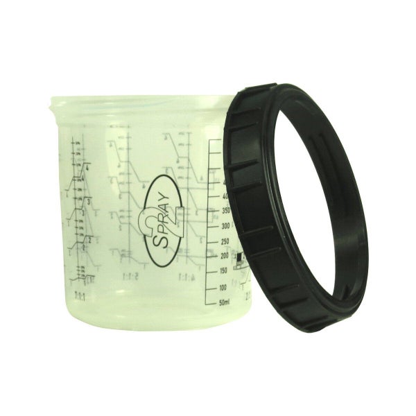 IWATA 2SPRAY R2S OUTER CUP AND LOCKING RING 650ML Carousel 1