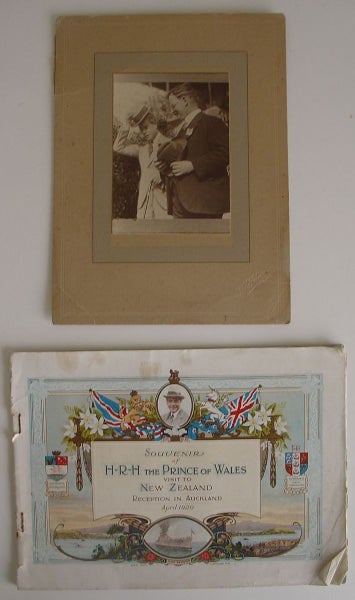 Souvenir of HRH Prince of Wales Visit to NZ April 1920 Photo and Booklet Carousel 1