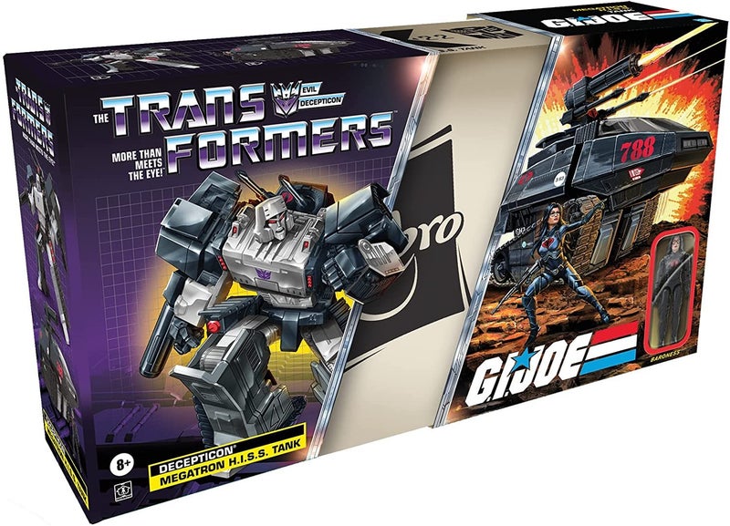 Transformers Generations: G.I. Joe Mash-Up, Megatron H.I.S.S. Tank & Baroness Carousel 1