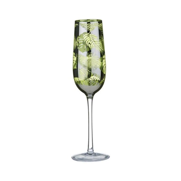 Artland Tropical Leaves Champagne Flute Carousel 1