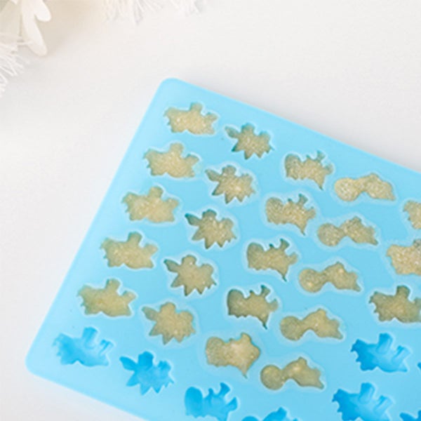 2Pcs Dinosaur Chocolate Mold Ice Tray 48 Cavity62960723019523113