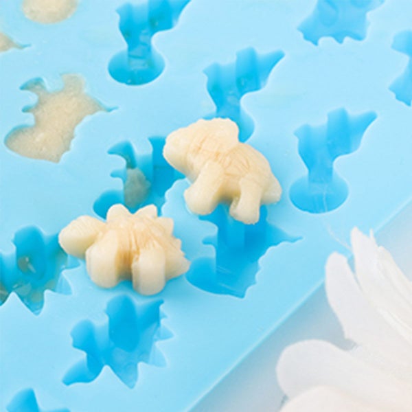 Gummy Bear and Dinosaur Chocolate Mold Ice Tray Carousel 9