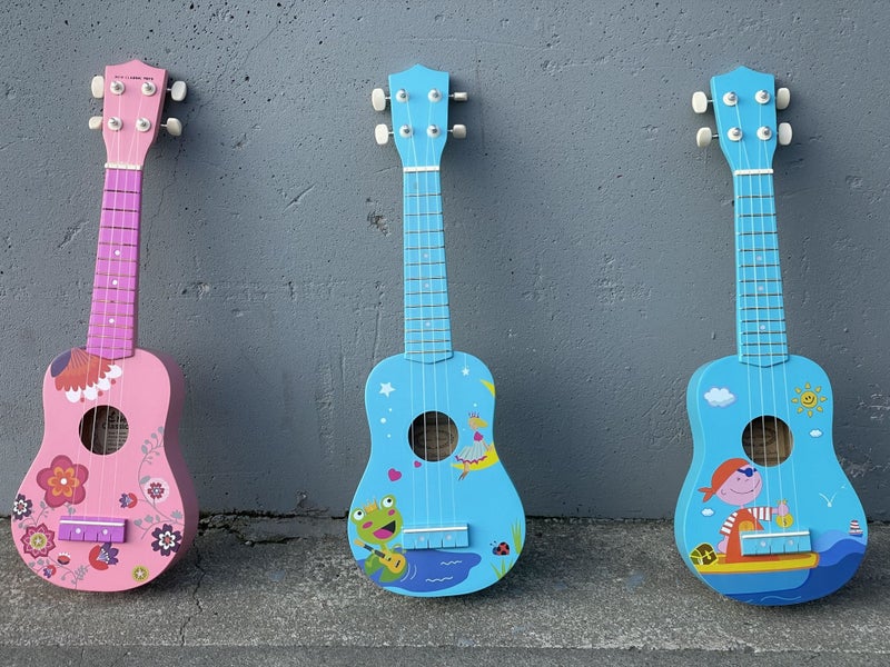 21"Student Soprano Ukulele Kids Musical Instrument Beginner Kids musical toys Carousel 1
