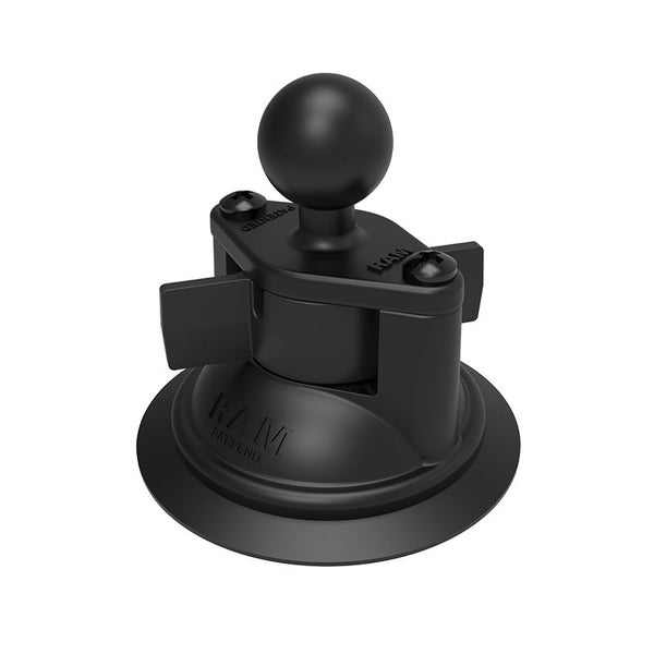 RAM-B-224-1U :: RAM Twist-Lock Suction Cup Base with Ball Carousel 1