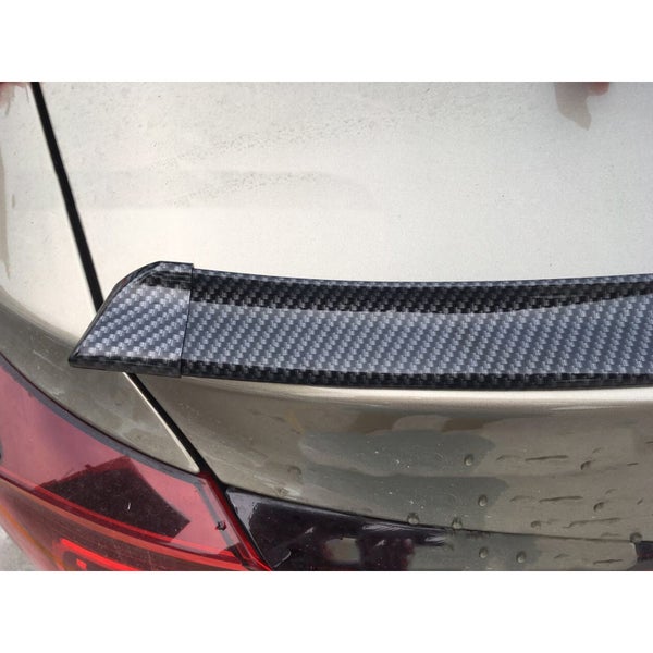 CrazyTheGod Trunk Spoiler 3.5cm Black Carbon-Fiber Carousel 4