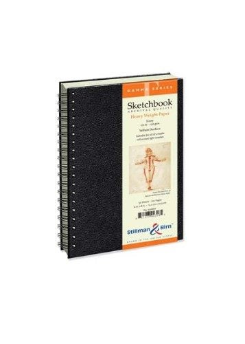 Sketch / Paper Pad - Gamma Spiral 150gsm 6x8" (50sht) Carousel 2