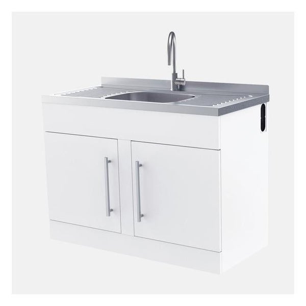 Robinhood Workstation S/S with Gooseneck Tap ST1200 Carousel 1