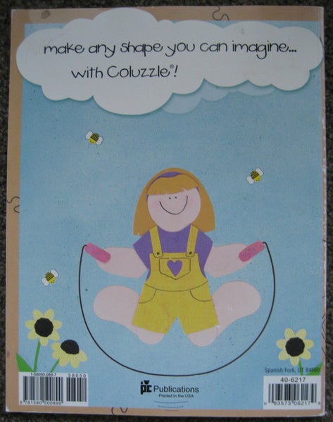 COLUZZLE Creating Plastic Templates Stencils and Instruction Book CRAFT Carousel 11