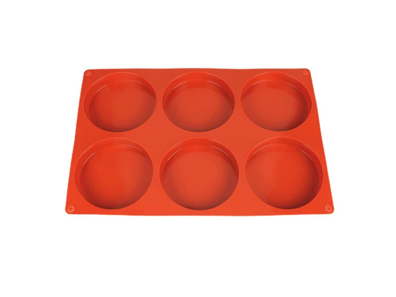 1 X Reusable Non-Stick Baking Mold Cake Mold Round Silicone Mould Carousel 2