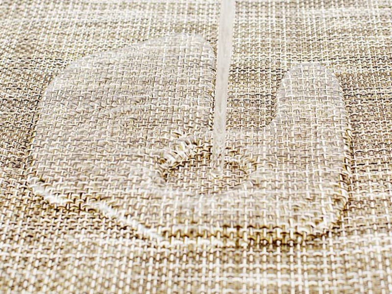 6-Pieces Washable Dining Table Placemats Waterproof Table Mats Place Mats Beige Carousel 2