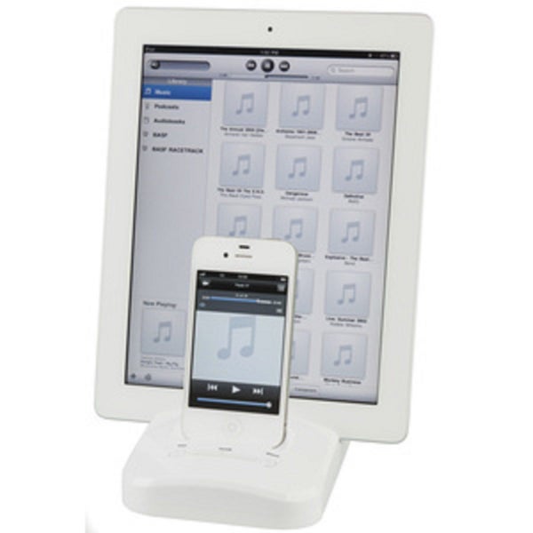 iPod / iPhone / iPad / OLDER GENERATION DOCKING STATION AND DUAL CHARGER Carousel 1