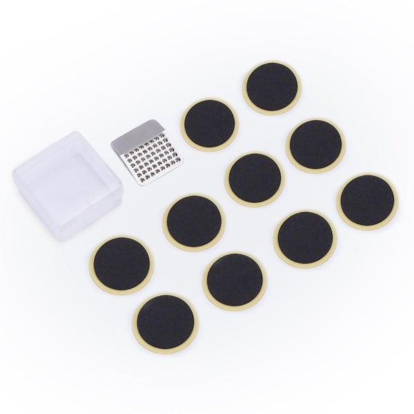 10Pcs Bike Tire Patches Ultra Rubber Fast Repair Tools Bicycle Inner Tube Tyre Carousel 1