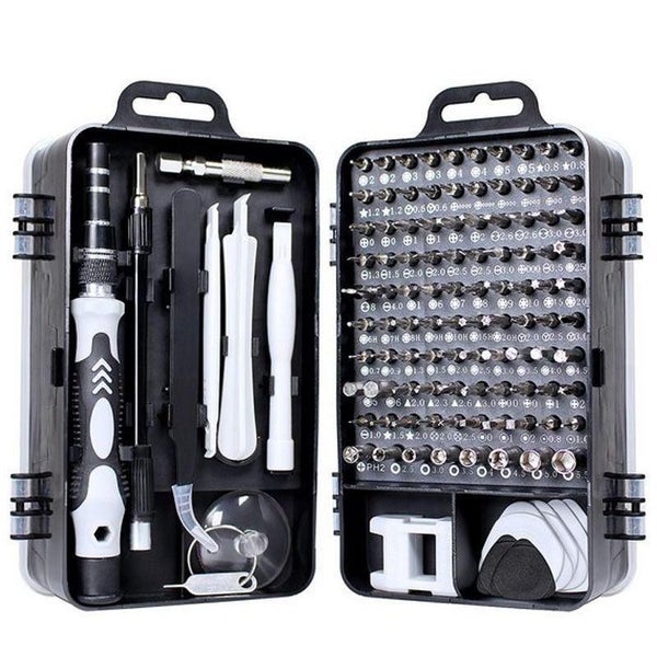 115pcs Precision Purpose Screwdriver Set for Manual Repair Tools Carousel 1