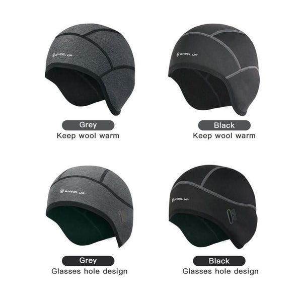 Bicycle hat winter windproof cap fleece warm lining outdoor riding cap Carousel 2