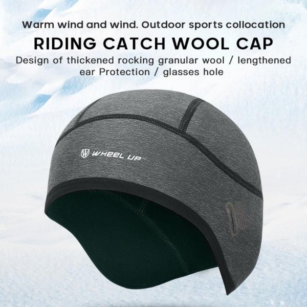 Bicycle hat winter windproof cap fleece warm lining outdoor riding cap Carousel 11