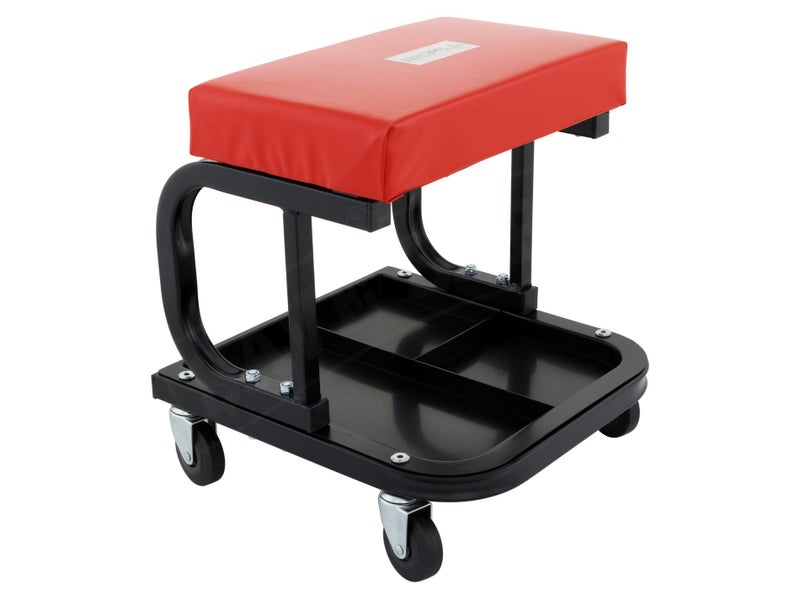 Mechanics Tool Seat Mobile Workshop Padded Seat Carousel 1
