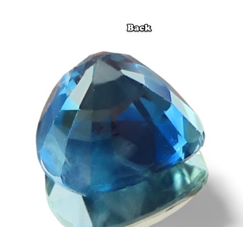 1.18CT SPLENDID BIG PEAR 100% NATURAL GREEN BLUE SAPPHIRE Carousel 2