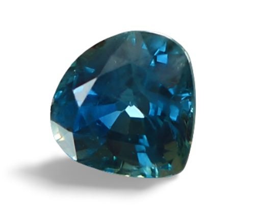 1.18CT SPLENDID BIG PEAR 100% NATURAL GREEN BLUE SAPPHIRE Carousel 1