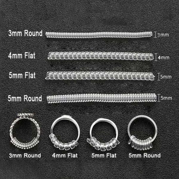 Loose Ring? Here's the answer! Silicone Ring Size Reducers - 4 sizes Carousel 2