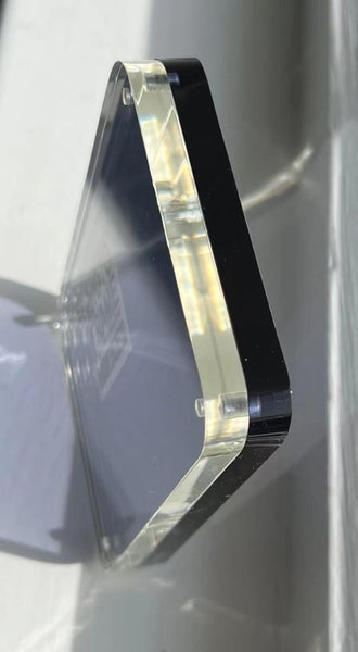Glass photo frame Acrylic Crystal Clear Photo Frame picture frame rectangle Carousel 2