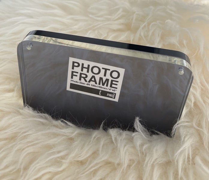 Glass photo frame Acrylic Crystal Clear Photo Frame picture frame rectangle Carousel 1