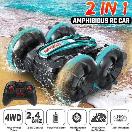 4WD Remote Controls Car Off Road RC Boat Carousel 1