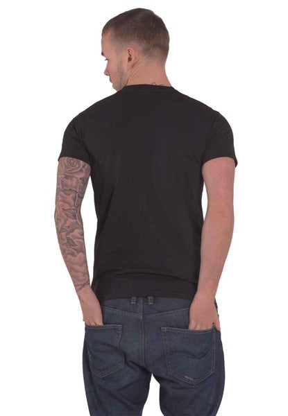 Nightmare Before Christmas T Shirt Jack Orange Sun Official Mens Black Carousel 2